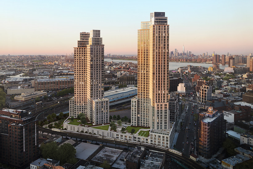 5 Pointz Towers Aerial View