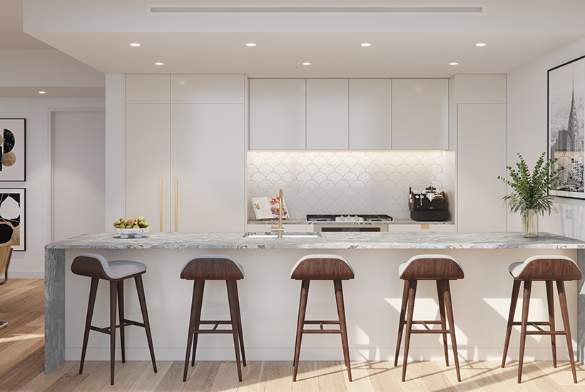 Kitchen rendering