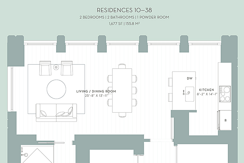 floor plan detail