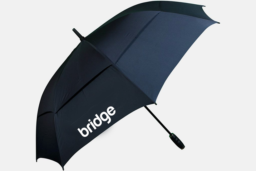 branded umbrella