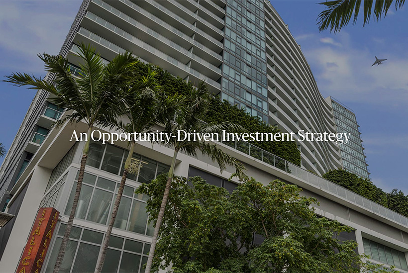 An Opportunity Driven Investment Strategy