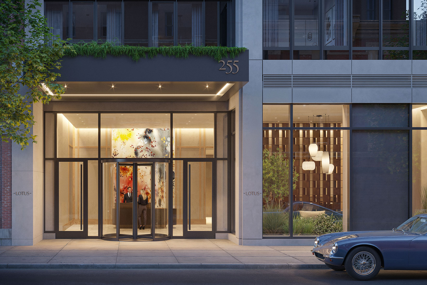 The Lotus NYC arrival