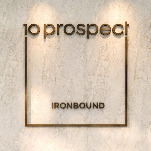 10 Prospect logo in lobby